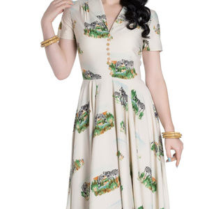 Hell Bunny Safari dress
